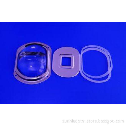 100W Glass Lens LED Street Light Retrofit Kits For Street L